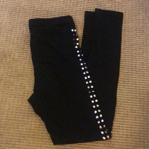 Studded leggings